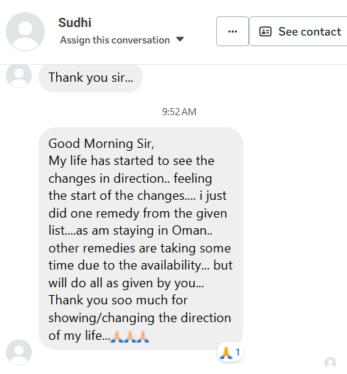 Sudhi — Direction & Clarity Received